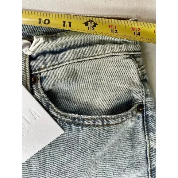 Pistola Lennon High Rise Cropped Boot Jean size 26 St Tropez - Picture 4 of 11